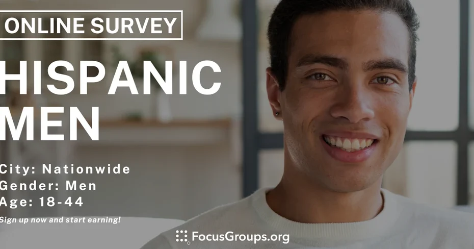 YouGov Reasearch for Hispanic Men