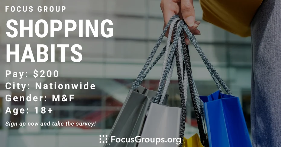 Focus Group on Shopping Habits