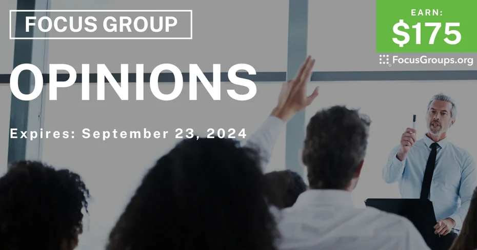 Focus Group in Phoenix on Opinions