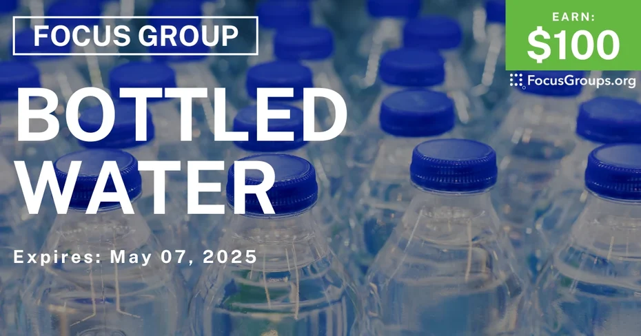 Focus Group in Irvine on Bottled Water