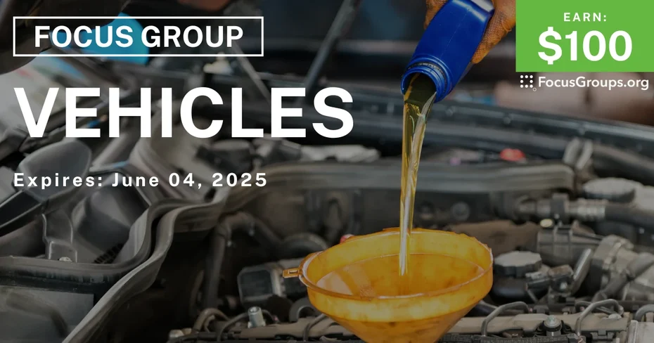 Focus Group in Dallas on Vehicles