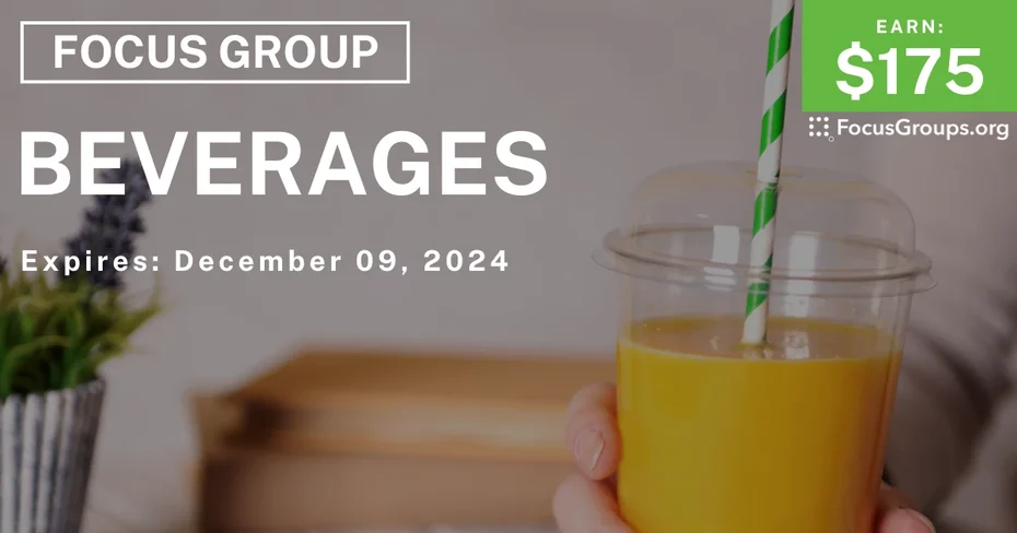 Focus Group on Beverages