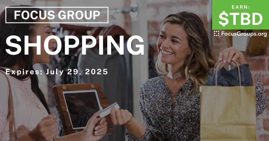 Focus Group on Shopping