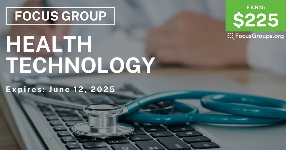 Focus Group in Minneapolis on Health Technology