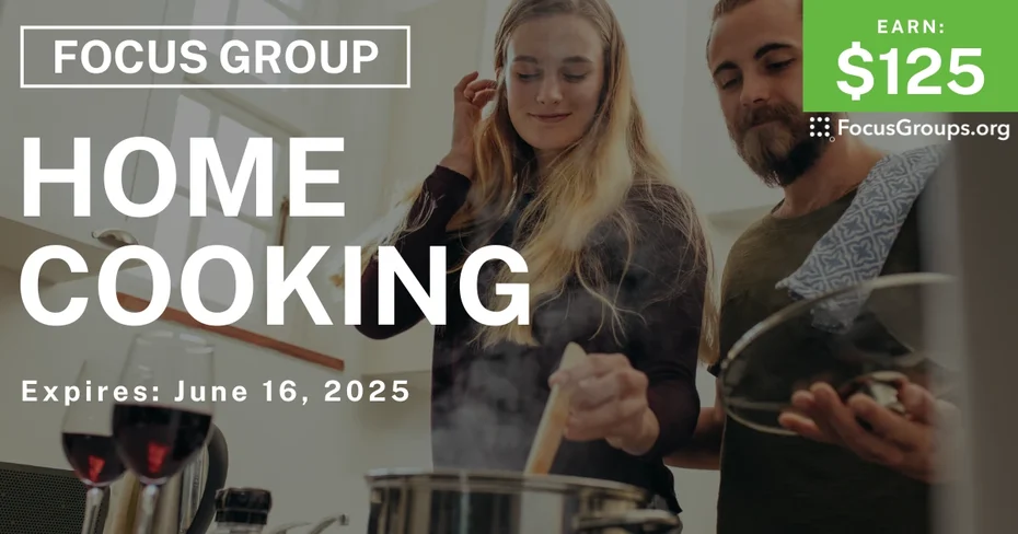 Focus Group on Home Cooking