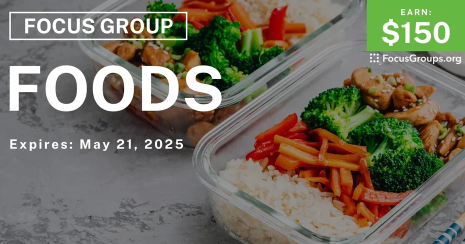 Focus Group in Dallas on Foods