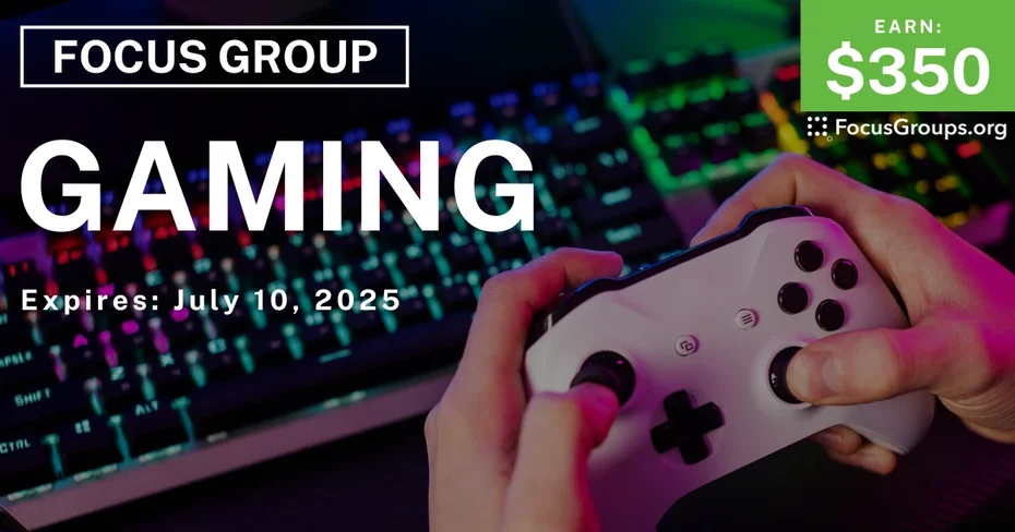 Focus Group in Chicago on Gaming