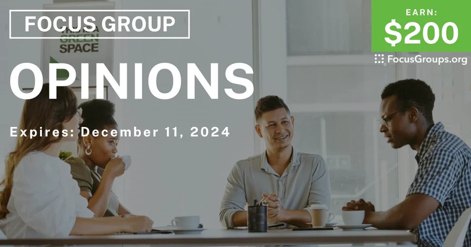 Focus Group in Orlando on Opinions