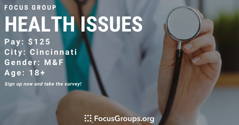 Focus Group for Parents of Adolescents on Health Issues in Cincinnati