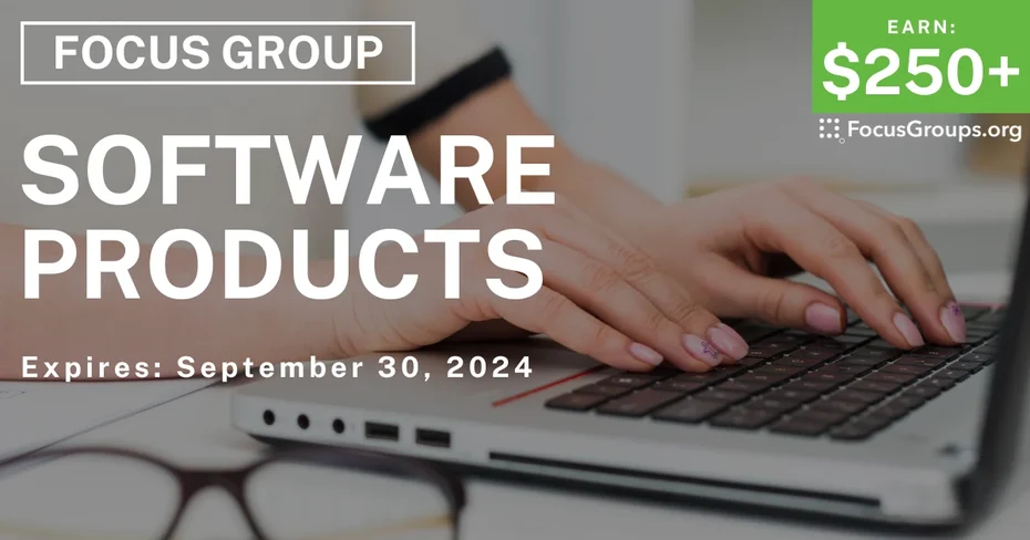 Focus Group on Software Products