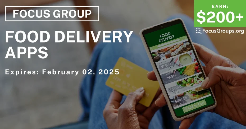 Focus Group on Food Delivery Apps