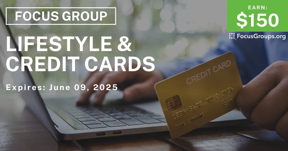 Focus Group in Austin on Lifestyle & Credit Cards