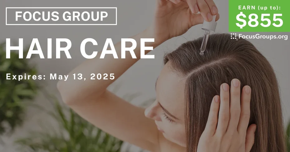 Focus Group for Women in Cincinnati on Hair Care