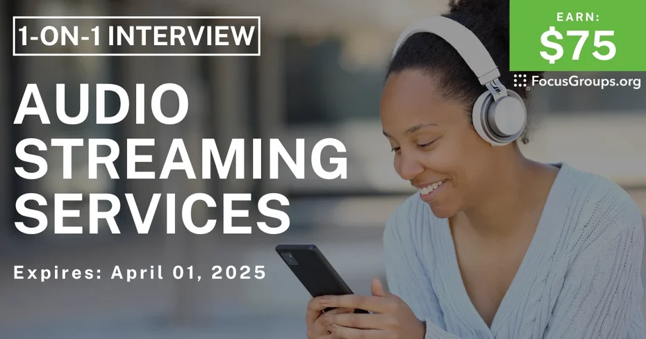 Research Study on Audio Streaming Services