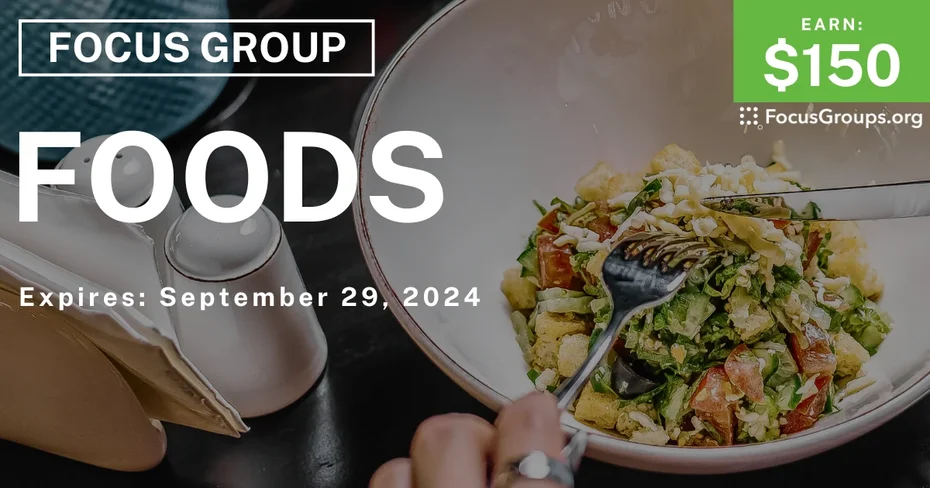 Focus Group on Foods
