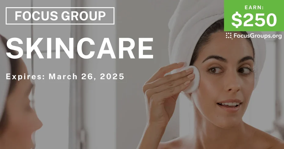 Focus Group on Skincare