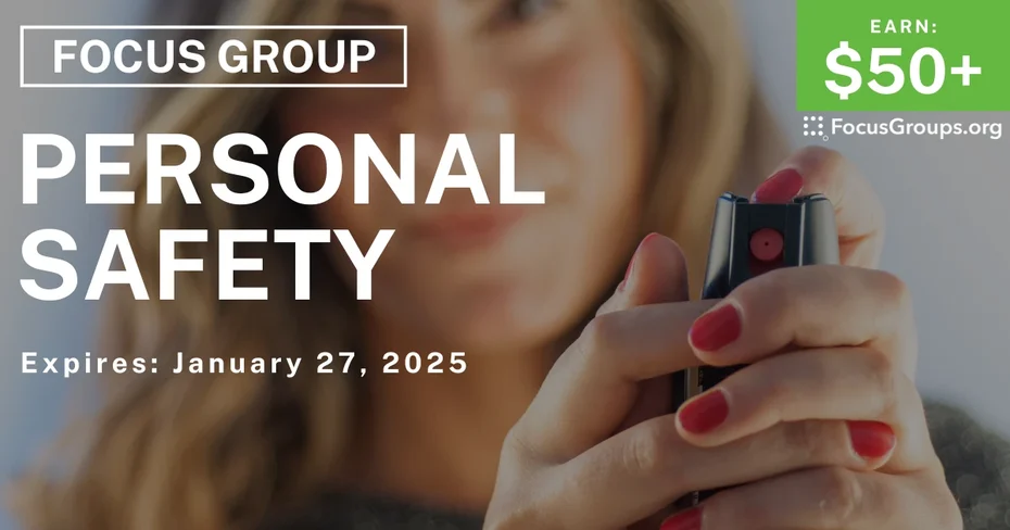 Focus Group for Women on Personal Safety