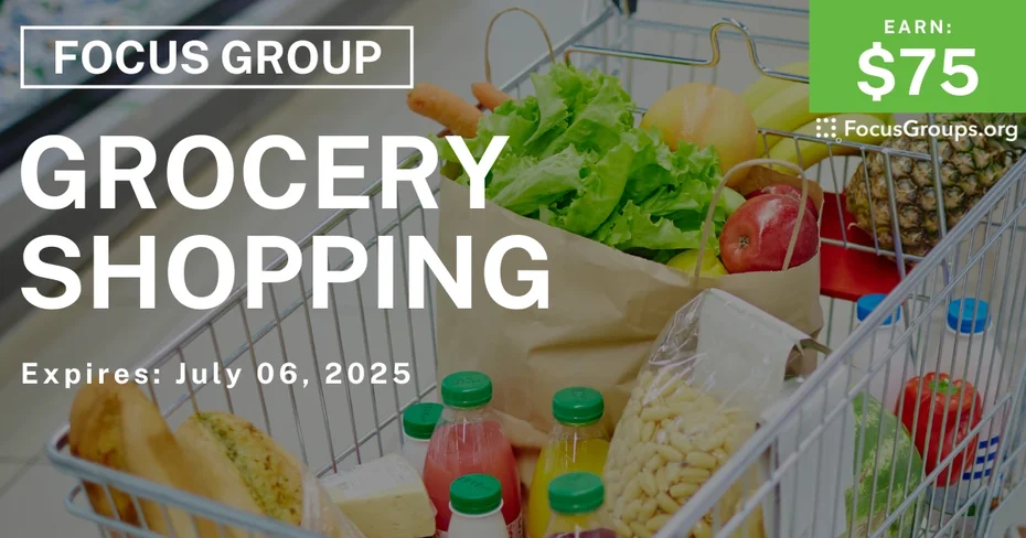 Focus Group in Tampa & Charlotte on Grocery Shopping
