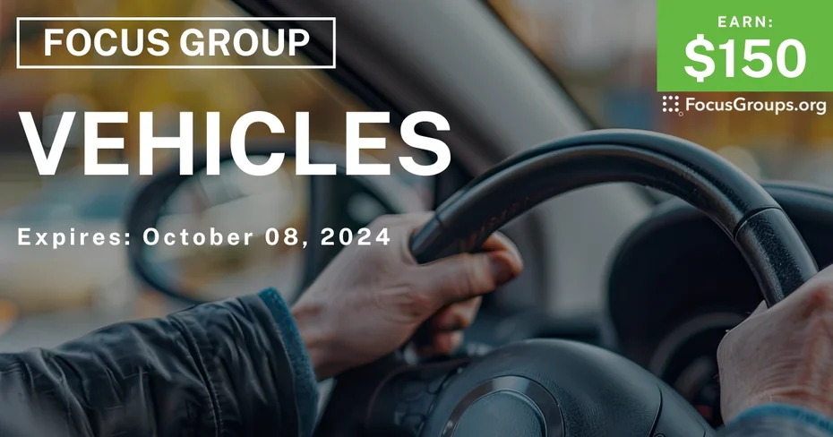 Focus Group on Vehicles