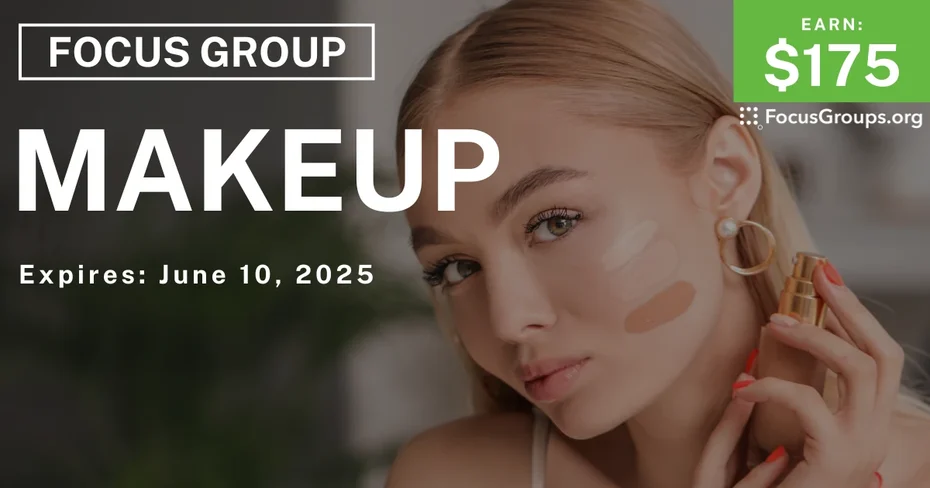 Focus Group for Women on Makeup