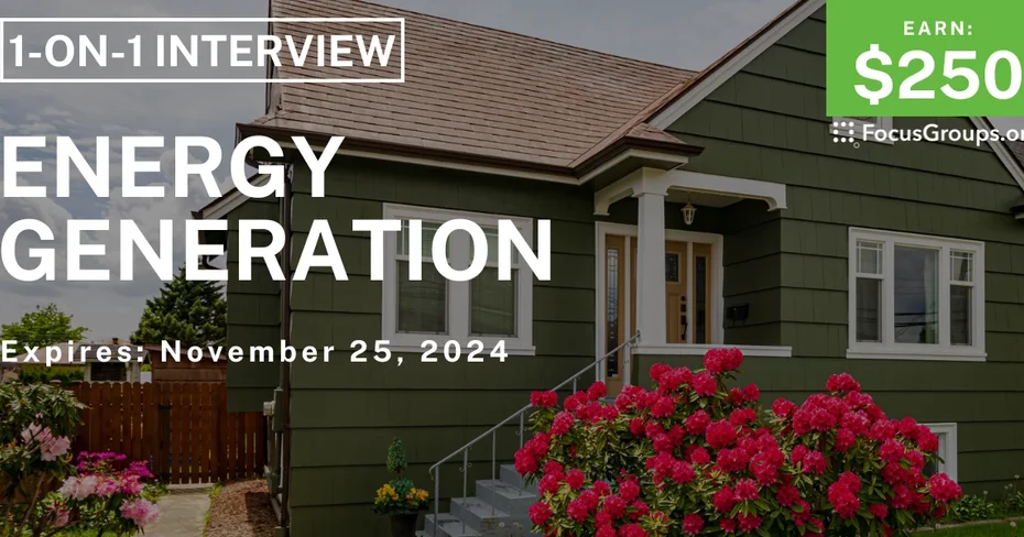 Research Study on Energy Generation