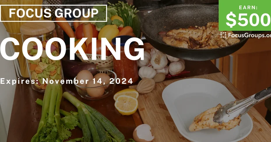 Focus Group on Cooking