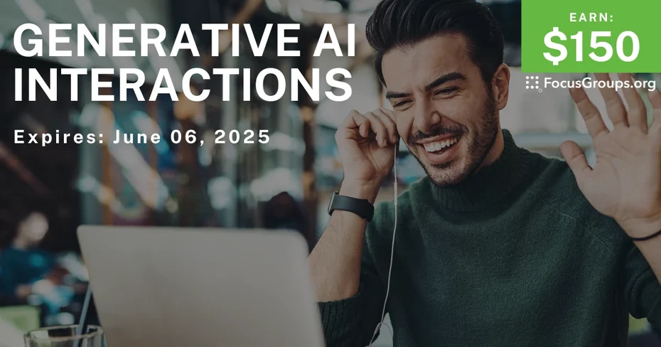 Online Interview on Generative AI Interactions