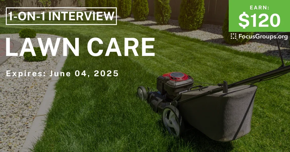 Research Study in Cincinnati on Lawn Care