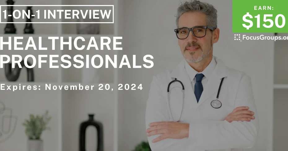 Research Study for Healthcare Professionals