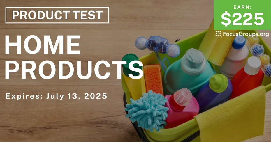 Product Test on Home Products