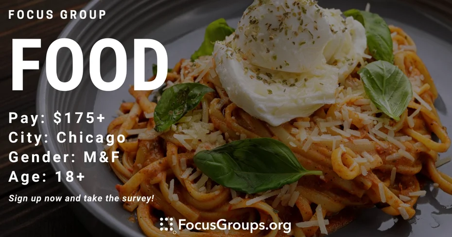 Focus Group on Food in Chicago