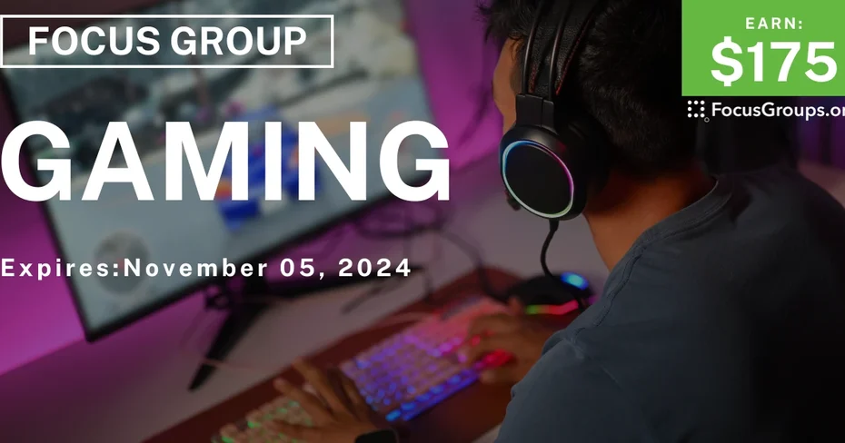 Focus Group on Gaming