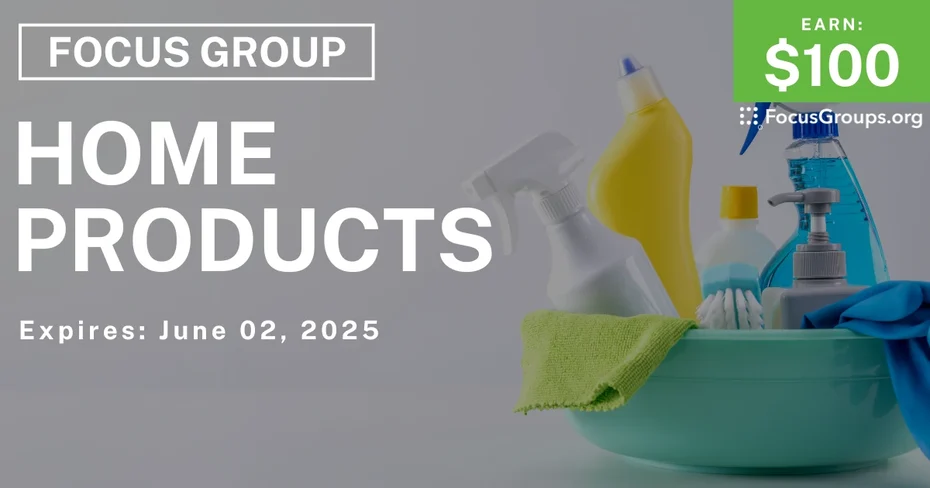 Focus Group in Raleigh on Home Products
