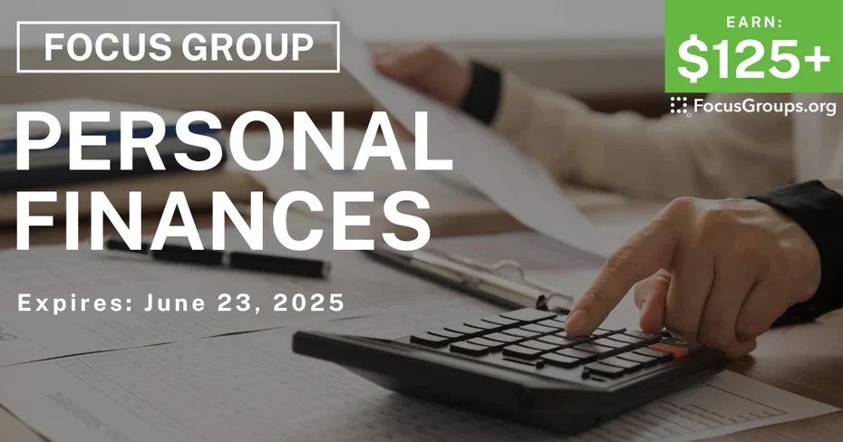 Focus Group on Personal Finances