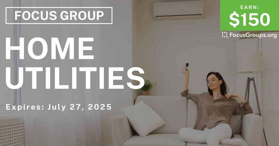 Focus Group in Raleigh on Home Utilities