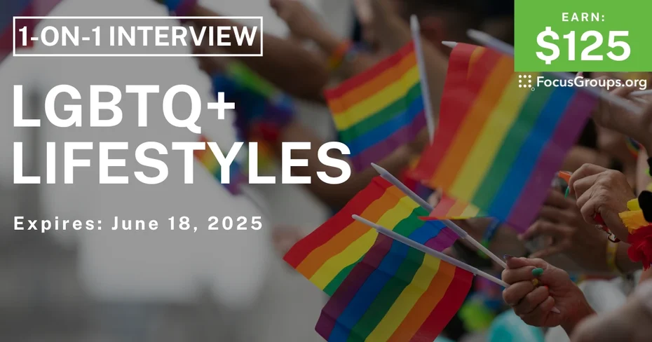 Research Study on LGBTQ+ Lifestyles