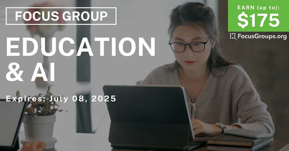 Focus Group for College Students on Education & AI