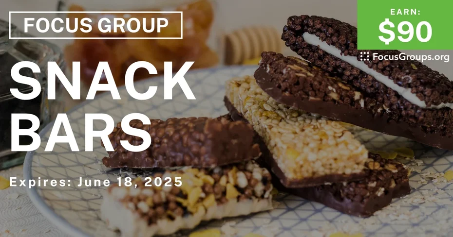 Focus Group on Snack Bars