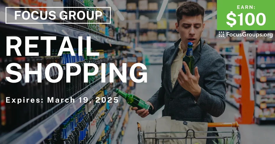 Focus Group in Pittsburgh on Retail Shopping