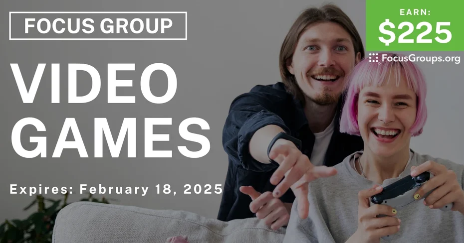 Focus Group in LA on Video Games