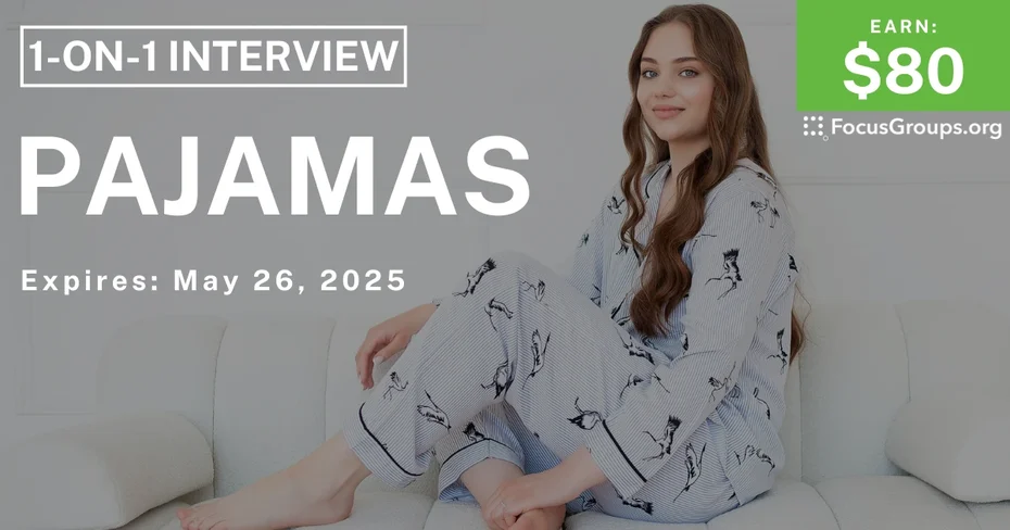 Research Study for Women on Pajamas