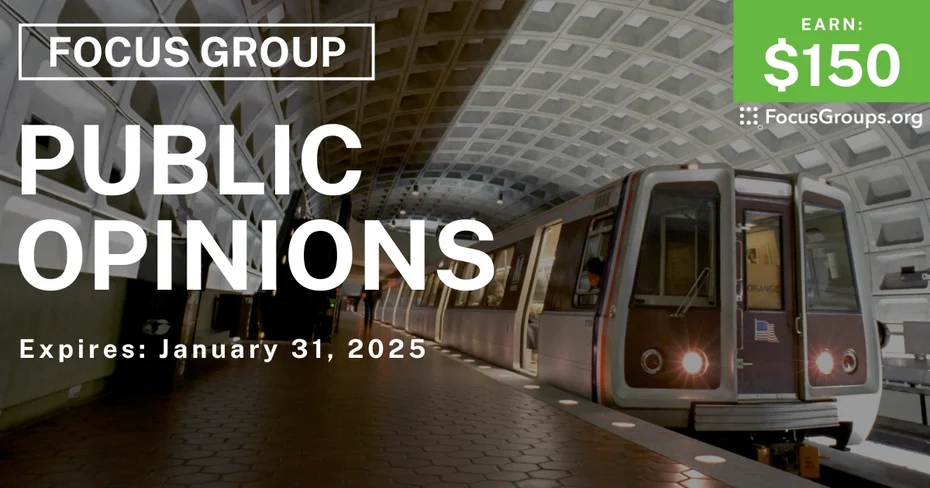 Focus Group in Washington on Public Opinions