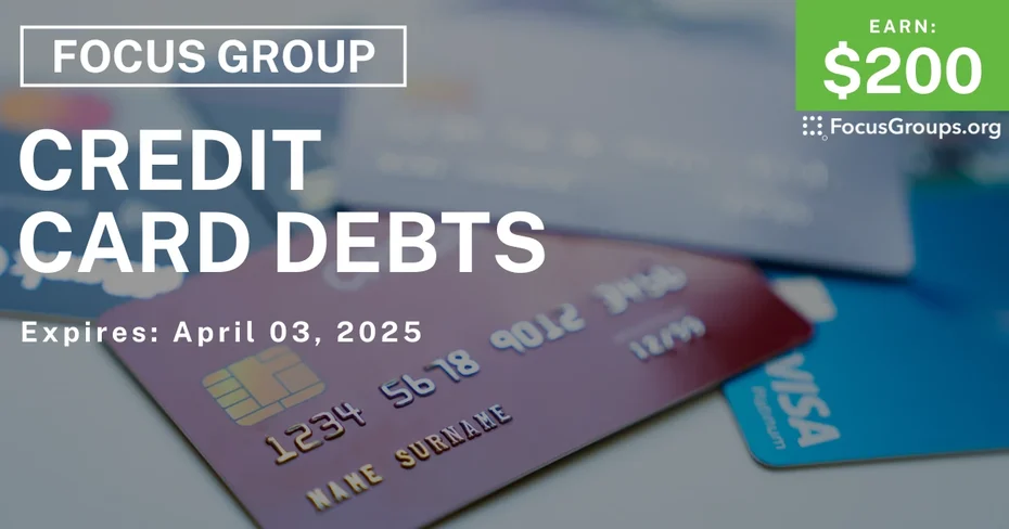 Focus Group on Credit Card Debts