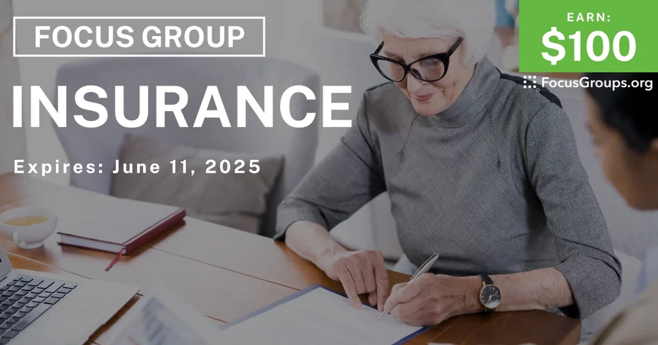 Focus Group for Seniors on Insurance