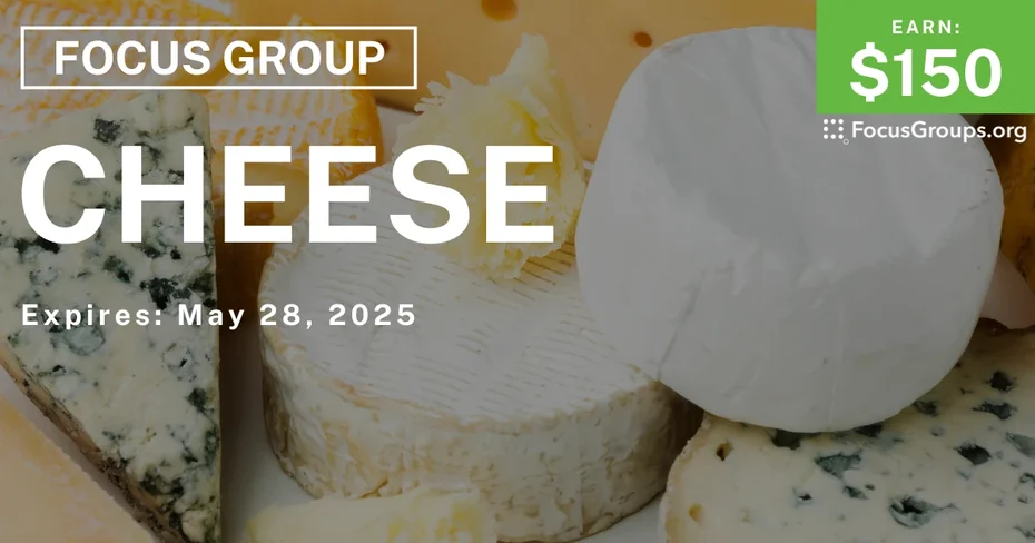 Focus Group in NYC on Cheese