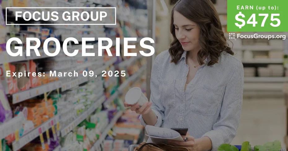 Focus Group on Groceries