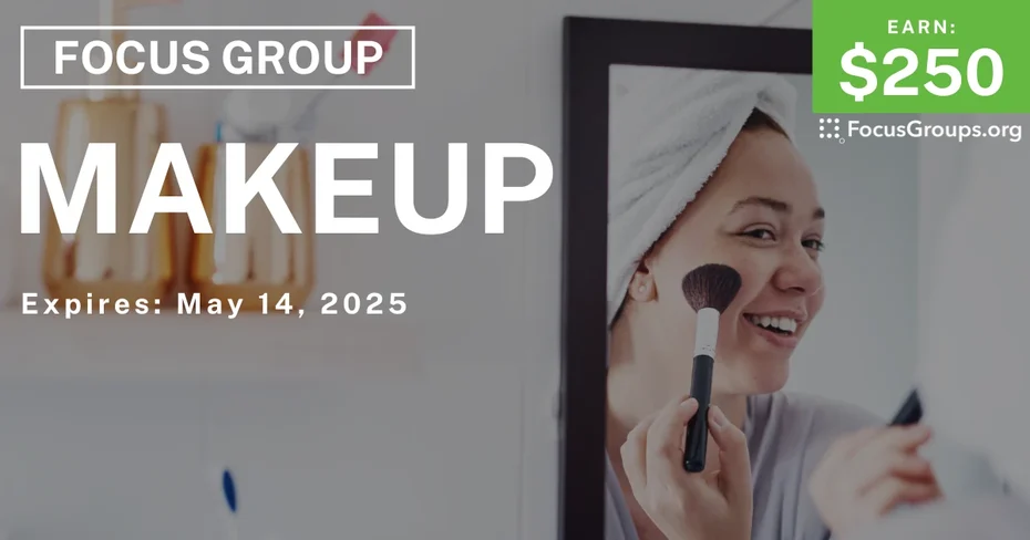 Focus Group in New Jersey on Makeup
