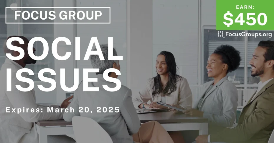 Focus Group in SF on Social Issues