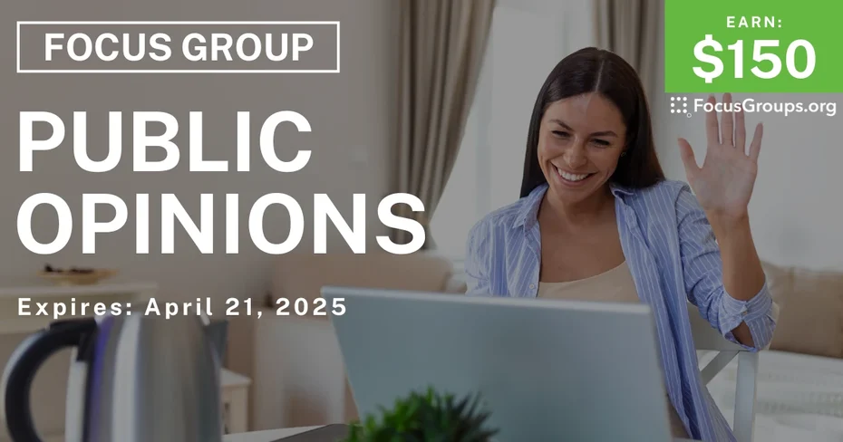 Focus Group for Union Workers in Michigan on Public Opinions