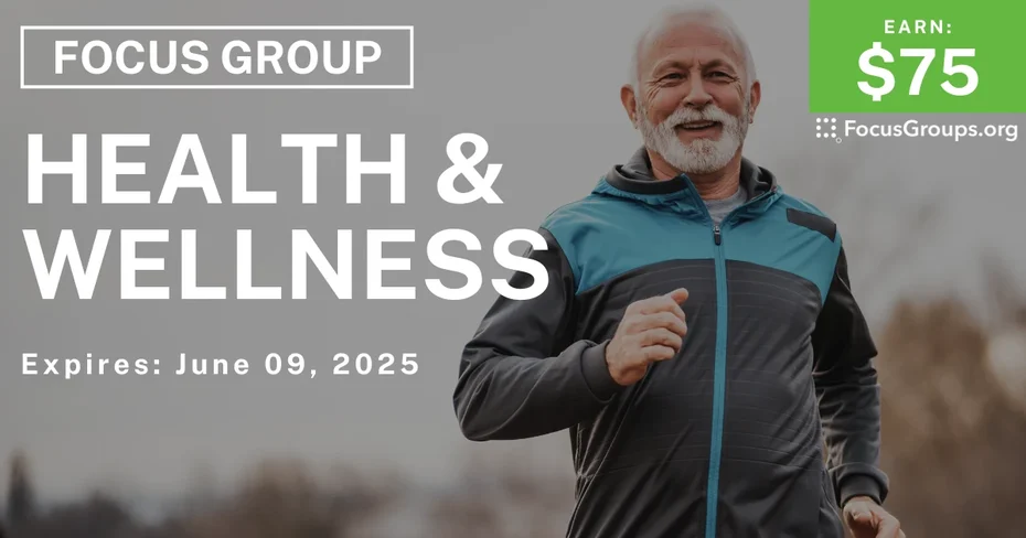 Focus Group in Cincinnati on Health & Wellness